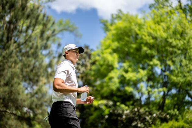 240410 Ludvig Aberg of Sweden during a practice round prior to the 2024 Masters Golf Tournament on April 10, 2024 in Augusta Photo Petter Arvidson BILDBYRAN kod PA PA0791 bbeng golf masters the masters Augusta us masters sverige  Copyright: PETTERxARVIDSON BB240410PA027