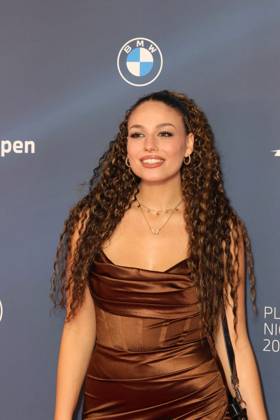 GNTM, Candidate, Xenia Tsilikova, Portrait, Portrait, Tennis Players Night BMW Open 2024 Red Carpet Event 16 04 2024 PHOTO Mladen Lackovic LakoPress
