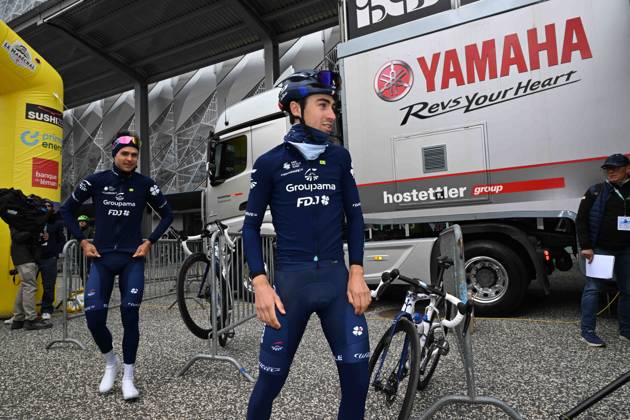 25-04-2024 Tour De Romandie; Tappa 02 Fribourg - Les Marecottes; 2024, Groupama - Fdj; Martinez, Lenny; Fribourg;