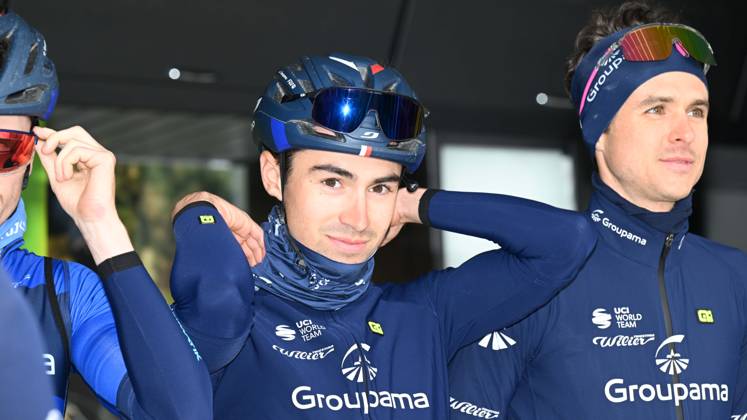 25-04-2024 Tour De Romandie; Tappa 02 Fribourg - Les Marecottes; 2024, Groupama - Fdj; Martinez, Lenny; Fribourg;