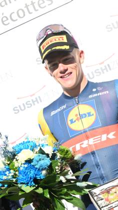 25-04-2024 Tour De Romandie; Tappa 02 Fribourg - Les Marecottes; 2024, Lidl - Trek; Nys, Thibau; Les Marecottes;