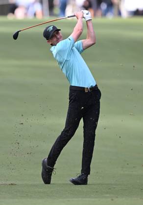 LIV GOLF ADELAIDE, Torque GC player Carlos Ortiz in action on Day 1 of LIV Golf Adelaide at the Grange Golf Club in Adelaide, Friday, April 26, 2024. ( NO ARCHIVING, EDITORIAL USE ONLY, NO USE IN BOOKS WITHOUT CONSENT ADELAIDE SOUTH AUSTRALIA AUSTRALIA  Copyright: xMICHAELxERREYx 20240426139197170507