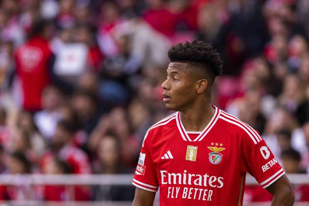 April 27, 2024, Lisbon, Portugal: David Neres of SL Benfica seen during the Liga Portugal Betclic football match between SL Benfica and SC Braga at Estadio da Luz Stadium. Lisbon Portugal - ZUMAs197 20240427_aaa_s197_399 Copyright: xHugoxAmaralx