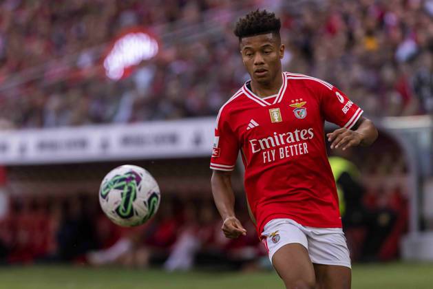 April 27, 2024, Lisbon, Portugal: David Neres of SL Benfica seen in action during the Liga Portugal Betclic football match between SL Benfica and SC Braga at Estadio da Luz Stadium. Lisbon Portugal - ZUMAs197 20240427_aaa_s197_404 Copyright: xHugoxAmaralx