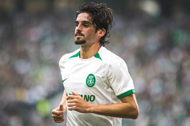 May 4, 2024, Lisbon, Portugal: Francisco Trincao of Sporting CP in action during the Liga Portugal Betclic match between Sporting CP and Portimonense SC at Estadio Jose Alvalade in Lisbon. Lisbon Portugal - ZUMAs197 20240504_aaa_s197_292 Copyright: xHenriquexCasinhasx