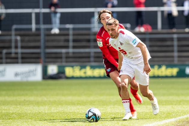 A Junioren Bundesliga West 1 FC Koeln U19 SC Paderborn 07 U19, 05 05 2024 Jakob Krautkrämer 1 FC Köln U19, 3 A Junioren Bundesliga West 1 FC Koeln U19 SC Paderborn 07 U19, Franz Kremer Stadion, 05 05 2024 Copyright: xBEAUTIFULxSPORTS Buriakovx