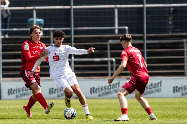 A Junioren Bundesliga West 1 FC Koeln U19 SC Paderborn 07 U19, 05 05 2024 Fayssal Harchaoui 1 FC Köln U19, 06 A Junioren Bundesliga West 1 FC Koeln U19 SC Paderborn 07 U19, Franz Kremer Stadion, 05 05 2024 Copyright: xBEAUTIFULxSPORTS Buriakovx