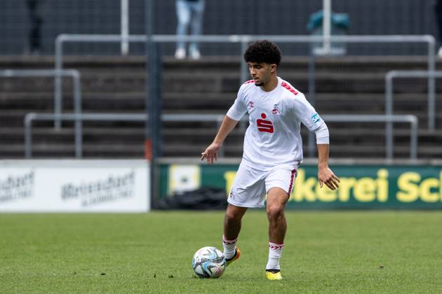 A Junioren Bundesliga West 1 FC Koeln U19 SC Paderborn 07 U19, 05 05 2024 Fayssal Harchaoui 1 FC Köln U19, 06 A Junioren Bundesliga West 1 FC Koeln U19 SC Paderborn 07 U19, Franz Kremer Stadion, 05 05 2024 Copyright: xBEAUTIFULxSPORTS Buriakovx