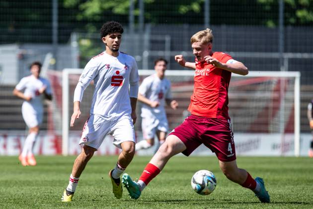 A Junioren Bundesliga West 1 FC Koeln U19 SC Paderborn 07 U19, 05 05 2024 Fayssal Harchaoui 1 FC Köln U19, 06 A Junioren Bundesliga West 1 FC Koeln U19 SC Paderborn 07 U19, Franz Kremer Stadion, 05 05 2024 Copyright: xBEAUTIFULxSPORTS Buriakovx