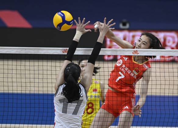 Volleyball, Women, Nations League, China - South Korea