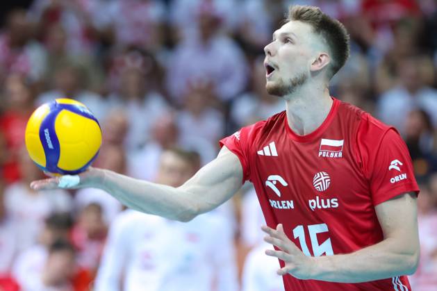 KATOWICE 15.05.2024 MECZ TOWARZYSKI REPREZENTACJI SIATKARZY: POLSKA - NIEMCY --- MENS VOLLEYBALL FRIENDLY MATCH POLAND - GERMANY IN KATOWICE JAKUB KOCHANOWSKI FOT. ANNA KLEPACZKO FOTOPYK NEWSPIX.PL --- Newspix.pl POLAND OUT!  240515LUM129