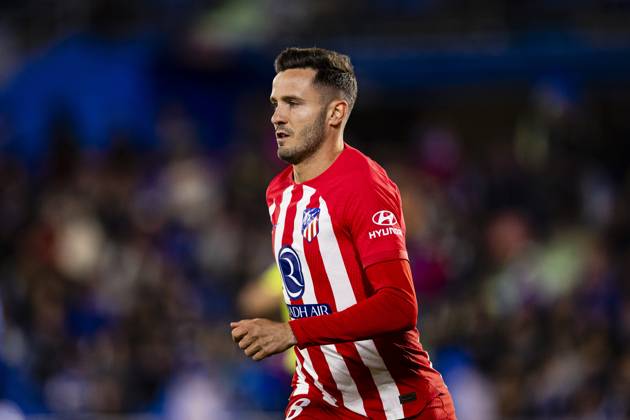 Getafe, Spain May 15 Saul Niguez of Atlà tico de Madrid runs in the field during the La Liga football match between Getafe FC v Atlà tico de Madrid at the Coliseum Alfonso Pà rez in Getafe, Spain Photo by Just Pictures Getafe Coliseum Afonso Perez Madrid Spain Copyright: x x2024xEurasiaxSportxImagesx jp-en-EuSpIm-MG4_Getafe_Atletico_15May2024_ES198