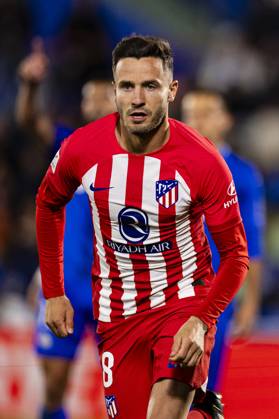 Getafe, Spain May 15 Saul Niguez of Atlà tico de Madrid runs in the field during the La Liga football match between Getafe FC v Atlà tico de Madrid at the Coliseum Alfonso Pà rez in Getafe, Spain Photo by Just Pictures Getafe Coliseum Afonso Perez Madrid Spain Copyright: x x2024xEurasiaxSportxImagesx jp-en-EuSpIm-MG4_Getafe_Atletico_15May2024_ES197