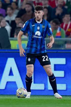 Atalanta BC v Juventus FC - Coppa Italia 2023 2024 Final Matteo Ruggeri of Atalanta BC during the Coppa Italia 2023 2024 Frecciarossa final match between Atalanta BC and Juventus FC at Stadio Olimpico on May 15, 2024 in Rome, Italy. Rome Stadio Olimpico Lazio Italy Copyright: xGiuseppexMaffiax FinaleCoppaItalia-Atalanta-Juventus_150524_DSC0167