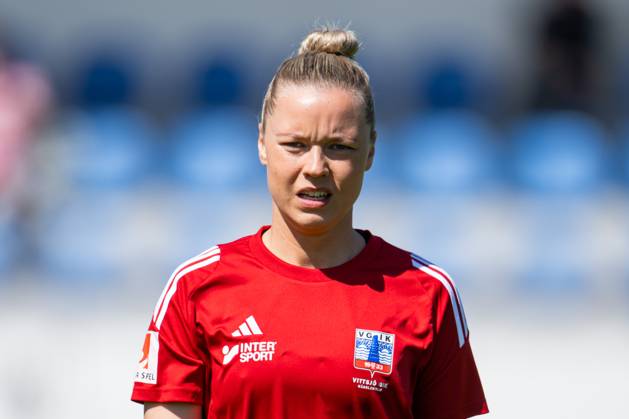 240518 Vittsjös Kajsa Lind during the football match in Damallsvenskan between Vittsjö and IFK Norrköping on May 18, 2024 in Vittsjö Copyright: AVDOxBILKANOVIC BB240518AB039