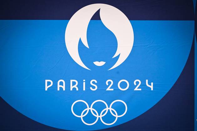 Illustration of Paris 2024 during the presentation of podiums Olympic and Paralympic Games at Le Pulse on May 23, 2024 in Saint Denis, France. ( Photo by federico pestellini panoramic ) - PARIS 2024 : Presentation des podiums des Jeux Olympiques et Paralympiques - Saint Denis - 23 05 2024 FedericoPestellini Panoramic 