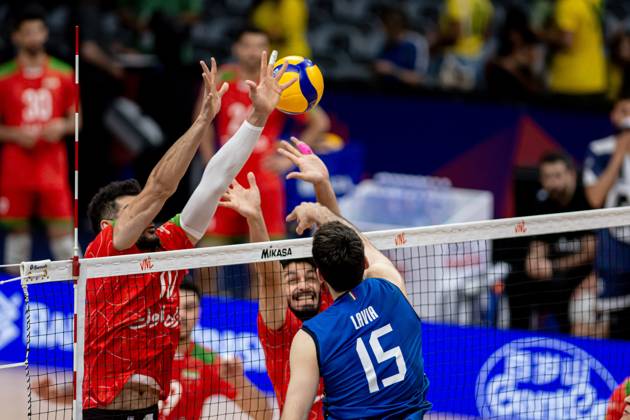 Volleyball, Nations League, Italy - Iran