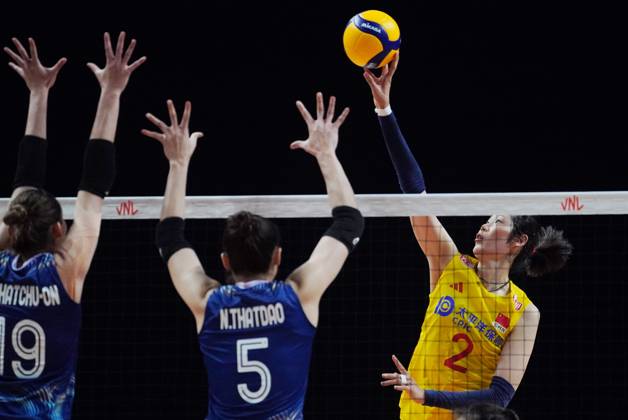 Volleyball, Women, Nations League, China - Thailand