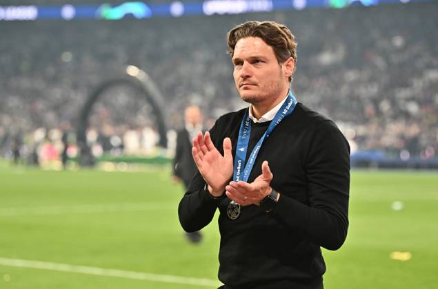 01 06 2024, xfux, football UEFA Champions League Final 2024, Borussia Dortmund Real Madrid, emspor, v l coach Edin Terzic Borussia Dortmund disappointed, looking disappointed, dissapointed thanking the fans DFL DFB REGULATIONS PROHIBIT ANY USE OF PHOTOGRAPHS as IMAGE SEQUENCES and or QUASI VIDEO London