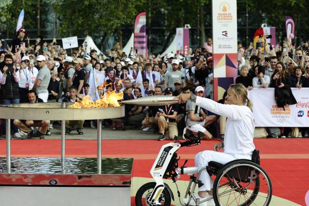 Paris 2024, Olympics, torch relay in Rennes