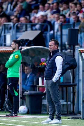 2024-06-02 Excelsior Rotterdam v NAC Breda - Dutch Keuken Kampioen Divisie Promotion Relegation Play Offs Final ROTTERDAM, NETHERLANDS - JUNE 2: Head Coach Jean-Paul van Gastel of NAC Breda looks on during the Dutch Keuken Kampioen Divisie Promotion Relegation Play Offs Final match between Excelsior Rotterdam and NAC Breda at Van Donge & De Roo Stadion on June 2, 2024 in Rotterdam, Netherlands. (Photo by Joris Verwijst BSR Agency) Rotterdam Netherlands Content not available for redistribution in The Netherlands directly or indirectly through any third parties. Copyright: xBSRxAgencyx