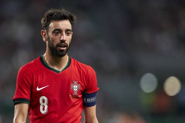 Portugal v Finland - International Friendly, Länderspiel, Nationalmannschaft Bruno Fernandes of Portugal is looking on during the international friendly match between Portugal and Finland at Jose Alvalade Stadium in Lisbon, Portugal, on June 04, 2024. Lisbon Portugal  Copyright: xJosexManuelxAlvarezxReyx originalFilename:alvarezrey-notitle240604_npn7H
