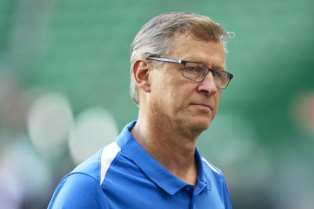 Portugal V Finland - International Friendly, Länderspiel, Nationalmannschaft Markku Kanerva, Head Coach of Finland, is looking on prior to the international friendly match between Portugal and Finland at Jose Alvalade Stadium in Lisbon, Portugal, on June 4, 2024. Lisbon Portugal  Copyright: xJosexManuelxAlvarezxReyx originalFilename:alvarezrey-notitle240604_np2gl
