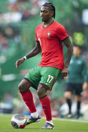 Portugal V Finland - International Friendly, Länderspiel, Nationalmannschaft Rafael Leao of Portugal is playing during the international friendly match between Portugal and Finland at Jose Alvalade Stadium in Lisbon, Portugal, on June 4, 2024. Lisbon Portugal  Copyright: xJosexManuelxAlvarezxReyx originalFilename:alvarezrey-notitle240604_npkBI