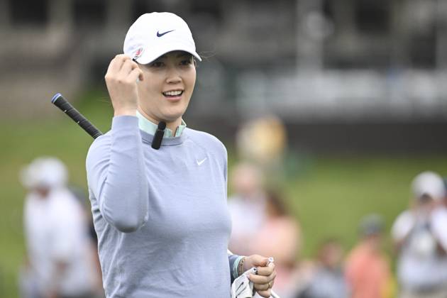 June 5, 2024: Michelle Wie-West during the Golden Bear Pro Am at the Memorial Tournament in Dublin, Ohio. Cal Media Dublin USA - ZUMAc04_ 20240605_zma_c04_040 Copyright: xBrentxClarkx