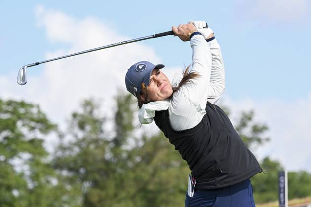 HELSINGBORG, SWEDEN 20240606 Swedens Linn Grant tees off on hole 14 during the Volvo Car Scandinavian Mixed on the Tournament Course at Vasatorps Golfklubb outside Helsingborg HELSINGBORG SWEDEN x10030x  Copyright: xJonasxEkströmer TTx VOLVO CAR SCANDINAVIAN MIXED