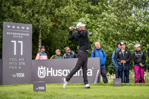 240606 During the first round of the 2024 Scandinavian Mixed Golf Tournament on June 6, 2024 in Helsingborg Photo Petter Arvidson BILDBYRAN kod PA PA0826 golf scandinavian mixed bbeng volvo car scandinavian mixed  Copyright: PETTERxARVIDSON BB240606PA161