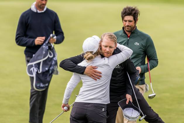 240606 During the first round of the 2024 Scandinavian Mixed Golf Tournament on June 6, 2024 in Helsingborg Photo Petter Arvidson BILDBYRAN kod PA PA0826 golf scandinavian mixed bbeng volvo car scandinavian mixed  Copyright: PETTERxARVIDSON BB240606PA202