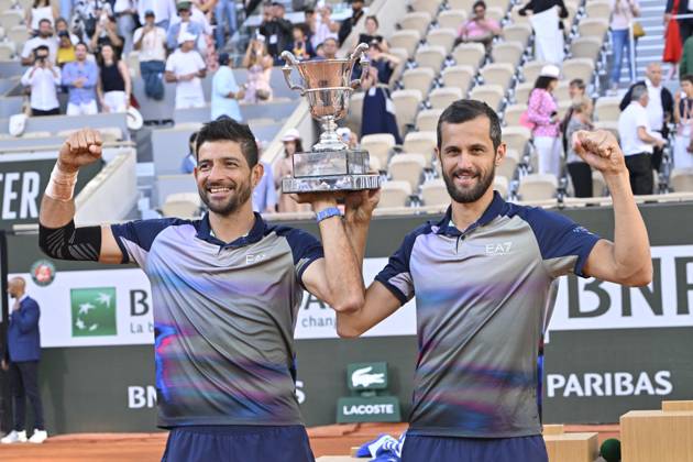 Tennis, French Open, Pavic und Arevola gewinnen Doppel Finale gegen