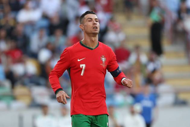 Portugal, Aveiro, 11 06 2024 EURO 2024 Friendly match before the UEFA EURO 2024 in Germany 2024 Portugal Ireland v l , Cristiano Ronaldo Portugal disappointed, disappointed looking, dissapointed, sad, frustrated, frustrated, frustrated Copyright: JoaquimxFerreira