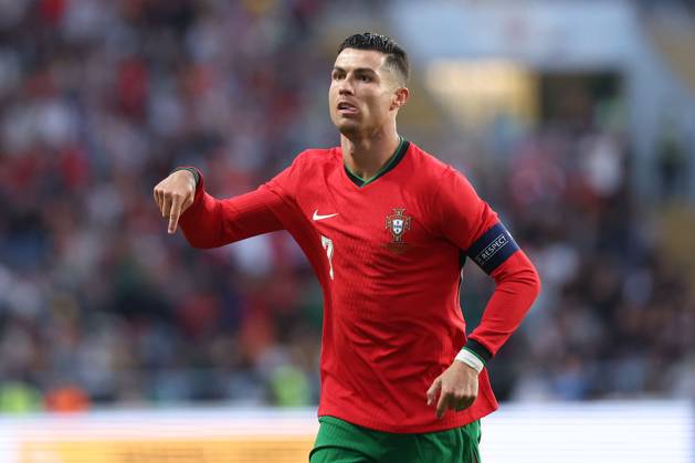 Portugal, Aveiro, 11 06 2024 EURO 2024 Friendly match before the UEFA EURO 2024 in Germany 2024 Portugal Ireland v l , Cristiano Ronaldo Portugal scores the goal for 2 0, Goal celebration, celebrate the goal Copyright: JoaquimxFerreira