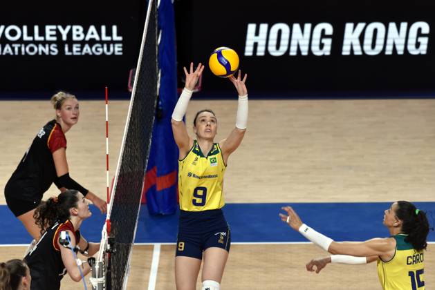 Volleyball, Women, Nations League, Germany - Brazil