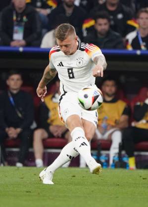 National team, Football, UEFA Euro2024, Euro 2024,Germany Scotland Allianzarena, Munich Toni Kroos Germany ,Action, Single picture