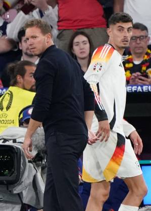 National team, Football, UEFA Euro2024, Euro 2024,Germany Scotland Allianzarena, Munich Julian Nagelsmann,Coach Kai Havertz, Germany ,