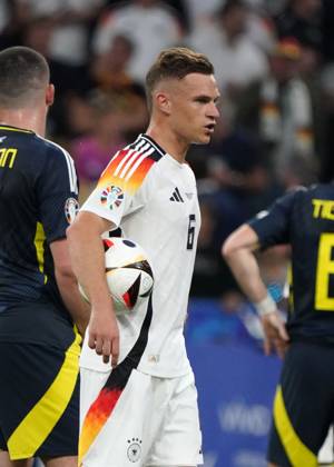 National team, Football, UEFA Euro2024, Euro 2024,Germany Scotland Allianzarena, Munich Joshua Kimmich Germany ,Action, Single image