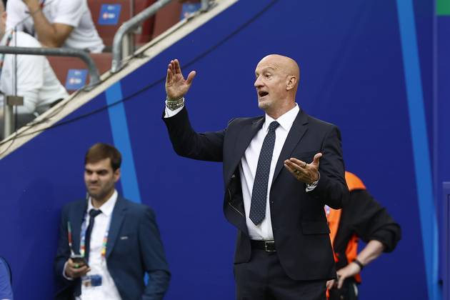 COLOGNE, RheinEnergie Stadium, 15-06-2024 , European Football Championship Euro2024, Group stage match no.2 between Hungary and Switzerland. Hungary trainer coach Marco Rossi Hungary - Switzerland (Euro2024) x25495143x Copyright: