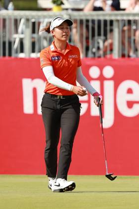 Meijer LPGA, Golf Damen Classic Atthaya Thitkul of Thailand completes Day Three of the Meijer LPGA Classic for Simply Give golf tournament at Blythefield Country Club in Belmont, MI, USA Saturday, June 15, 2024. Belmont Michigan United States  Copyright: xJorgexLemusx originalFilename:lemus-meijerlp240615_npACL.jpg