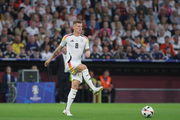 Munich, Bavaria, Germany, 14 06 2024 Allianz Arena European Championship 2024 soccer, Group A, Germany Scotland Opening match of Euro 2024 Toni Kroos Copyright: xdtsxNachrichtenagenturx dts_40184