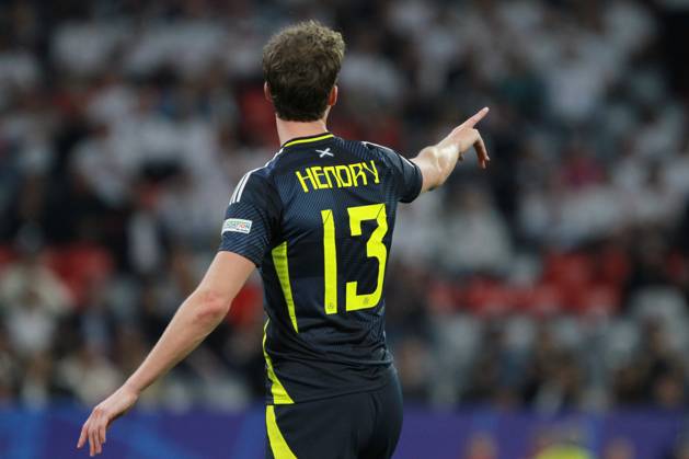 Munich, Bavaria, Germany, 14 06 2024 Allianz Arena European Championship 2024 soccer, Group A, Germany Scotland Opening match of Euro 2024 Jack Hendry Copyright: xdtsxNachrichtenagenturx dts_40170
