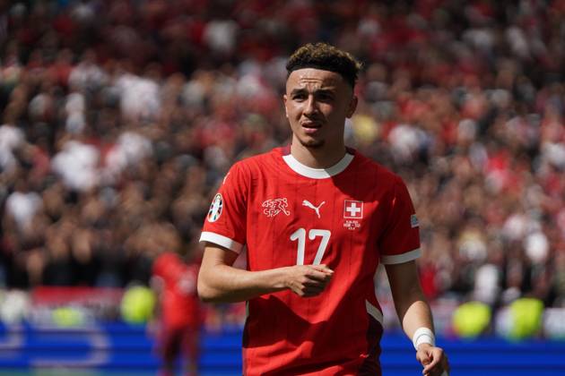 Football, UEFA Euro 2024, Euro 2024, Group stage, Group A, Hungary Switzerland Cologne Stadium Ruben Vasgas Switzerland ,Action, Single image