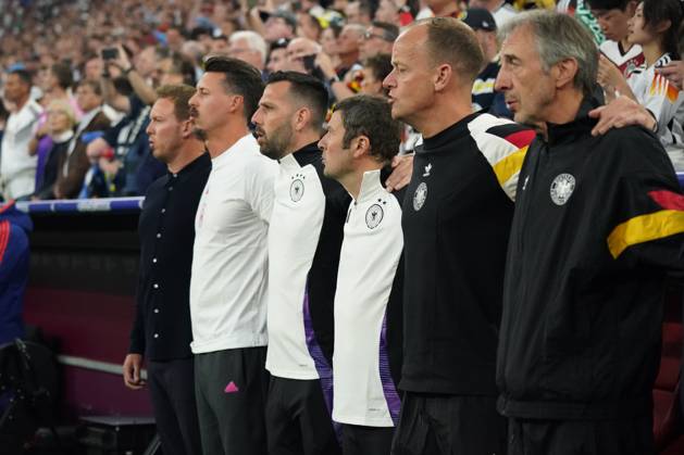 National team, football, UEFA Euro2024, EM 2024,Germany Scotland Allianzarena, Munich Julian Nagelsmann, Sandro Wagner and Co all Germany,