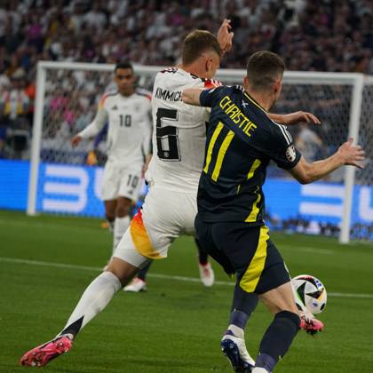 National team, Football, UEFA Euro2024, Euro 2024,Germany Scotland Allianzarena, Munich Joshua Kimmich Germany , Christie ,
