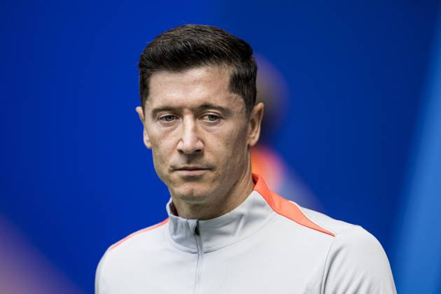 Poland v Netherlands, UEFA EURO, EM, Europameisterschaft,Fussball 2024, Hamburg, Germany Hamburg, Germany. 16th, June 2024. Robert Lewandowski of Poland seen during the UEFA Euro 2024 match in Group D between Poland and the Netherlands at Volksparkstadion in Hamburg. Hamburg Germany Copyright: xGonzalesxPhoto LassexLagonix