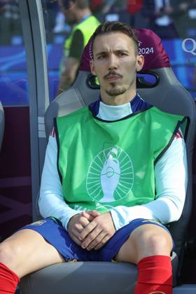 15 06 2024, xtgx, European Football Championship 2024, Spain Croatia emspor, v l Alejandro Grimaldo Spain, 12 as substitute DFL DFB REGULATIONS PROHIBIT ANY USE OF PHOTOGRAPHS as IMAGE SEQUENCES and or QUASI VIDEO Berlin