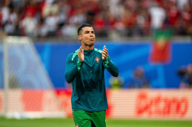 Portugal v Czech Republic, UEFA EURO, EM, Europameisterschaft,Fussball 2024, Leipzig, Germany Leipzig, Germany. 18th, June 2024. Cristiano Ronaldo (7) of Portugal is warming up before the UEFA Euro 2024 match in Group F between Portugal and Czech Republic at Red Bull Arena in Leipzig. Leipzig Germany Copyright: xGonzalesxPhoto FrederikkexJensenx