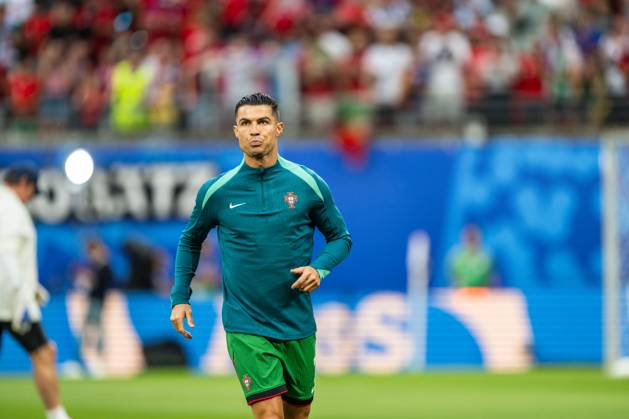 Portugal v Czech Republic, UEFA EURO, EM, Europameisterschaft,Fussball 2024, Leipzig, Germany Leipzig, Germany. 18th, June 2024. Cristiano Ronaldo (7) of Portugal is warming up before the UEFA Euro 2024 match in Group F between Portugal and Czech Republic at Red Bull Arena in Leipzig. Leipzig Germany Copyright: xGonzalesxPhoto FrederikkexJensenx